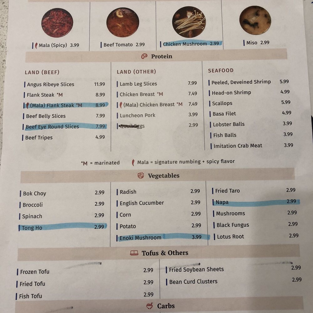 Mala Hotpot Columbus - Menu - Hot Pot Near Me - Hilliard, Ohio Mala Hotpot Columbus - Menu - Hot Pot Near Me - Hilliard, Ohio