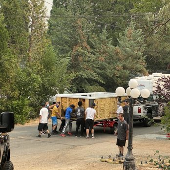Two Men and a Truck Moving - Moving a 14 foot swim spa. - Movers Near Me - Reno, Nevada