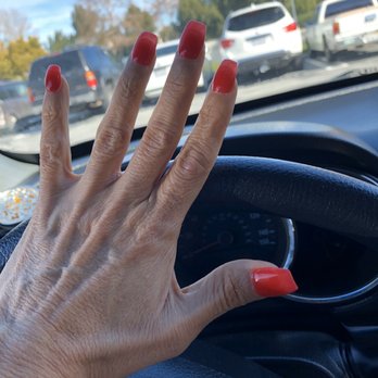 Millennium Nails & Spa - Dip nails done by Christine - Nail Salons Near Me - Riverside, California