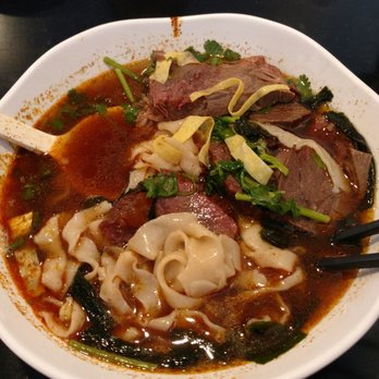 101 Noodle Express - Hand torn spicy beef noodle - Chinese Near Me - Alhambra, California