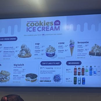 Insomnia Cookies - menu 2023/10/14 - Desserts Near Me - Berkeley, California