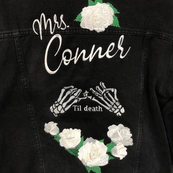 Spot On Stitching Embroidery - Wedding Jacket, custom designs, custom embroidery - Embroidery & Crochet Near Me - Poway, California Spot On Stitching Embroidery - Wedding Jacket, custom designs, custom embroidery - Embroidery & Crochet Near Me - Poway, California