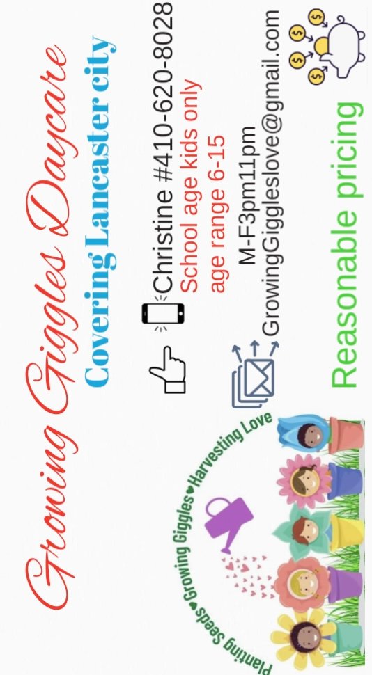 Growing Giggles Daycare - childcare center in Lancaster, PA