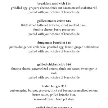 Bistro At Lake Chelan - Sunday brunch menu - American Near Me - Chelan, Washington Bistro At Lake Chelan - Sunday brunch menu - American Near Me - Chelan, Washington