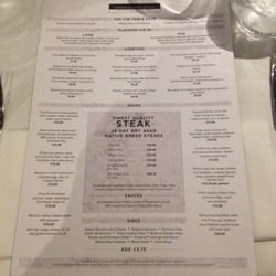 Marco Pierre White - Menu