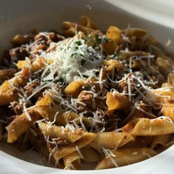Garganelli with parm cheese
