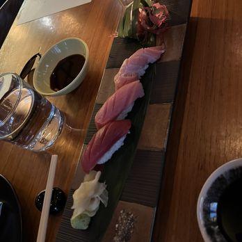 Momotaro - 10 day dry aged blue fin tuna nigiri - Sushi Bars Near Me - Chicago, Illinois Momotaro - 10 day dry aged blue fin tuna nigiri - Sushi Bars Near Me - Chicago, Illinois