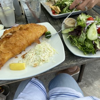 Thames Waterside Bar & Grill - Fish and chips - American Near Me - Bristol, Rhode Island Thames Waterside Bar & Grill - Fish and chips - American Near Me - Bristol, Rhode Island