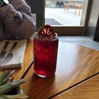 Artifact At Mingei - Hibiscus tea - New American Near Me - San Diego, California