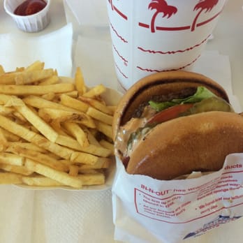 In-N-Out Burger - #3. Burger. Fries. Soda. - Fast Food Near Me - Millbrae, California