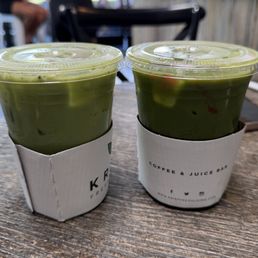 Blueberry Matcha & Strawberry Matcha