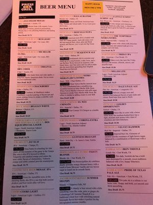 Menu photo 7 Press Box Grill Dallas, TX