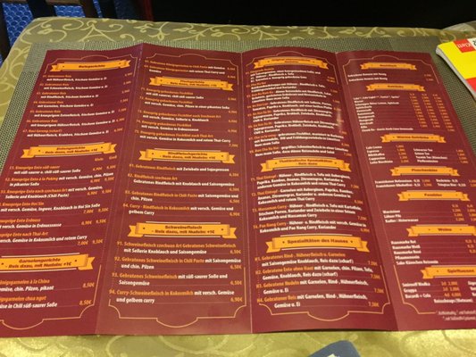 Menu photo 1 China Thai Bistro Hamburg, HH Menu photo 1 China Thai Bistro Hamburg, HH