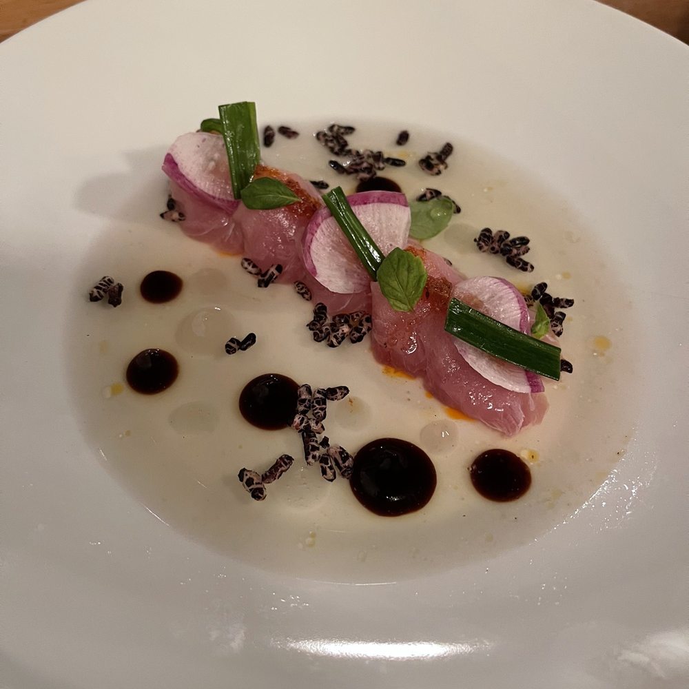 Bos Taurus - Hamachi crudo - Steakhouses Near Me - Bend, Oregon