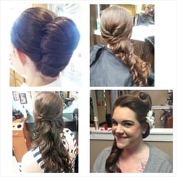 Studio 7 Hair Design - Wedding hair by Thea.
