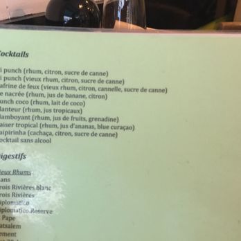 La Case Créole - Homemade cocktails - a specialty (strong in alcohol, rough in taste) - Cajun/Creole Near Me - Ixelles, BRU