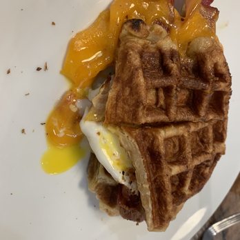 Spoke & Hub - Bacon, egg, and cheese sandwich - Breakfast & Brunch Near Me - Baton Rouge, Louisiana Spoke & Hub - Bacon, egg, and cheese sandwich - Breakfast & Brunch Near Me - Baton Rouge, Louisiana