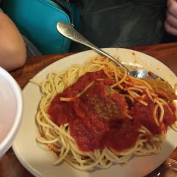 Sal's by Victor - Kids menu meatballs and pasta. The only thing is they had just one meatball - Italian Near Me - Williamsburg, Virginia Sal's by Victor - Kids menu meatballs and pasta. The only thing is they had just one meatball - Italian Near Me - Williamsburg, Virginia