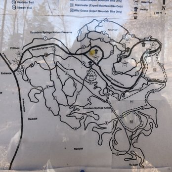 Saunders Springs Nature Preserve - Trail map - Parks Near Me - Radcliff, Kentucky Saunders Springs Nature Preserve - Trail map - Parks Near Me - Radcliff, Kentucky