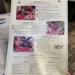 Kbbq Menu 6/2026 Kbbq Menu 6/2026