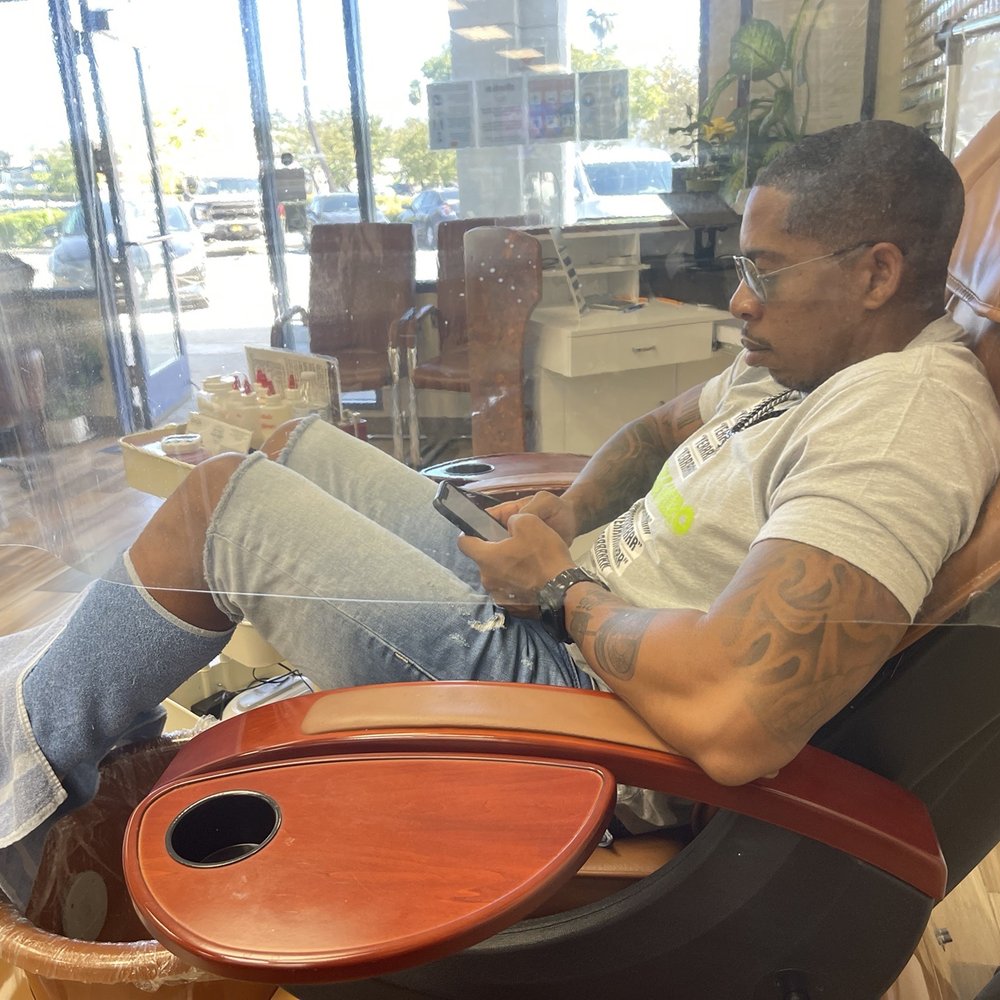 Ivy's Nails & Spa - Hubby loved being pampered - Nail Salons Near Me - Temecula, California Ivy's Nails & Spa - Hubby loved being pampered - Nail Salons Near Me - Temecula, California