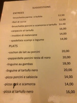 Menu photo 4 Il Lionelo Uccle, BRU Menu photo 4 Il Lionelo Uccle, BRU