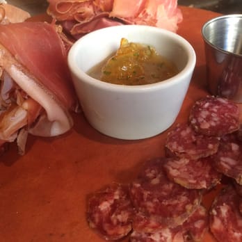 Sorella - Charcuterie platter with an orange marmalade - Pizza Near Me - Hartford, Connecticut Sorella - Charcuterie platter with an orange marmalade - Pizza Near Me - Hartford, Connecticut