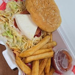 HAMB JUNIOR DE POLLO/ JUNIOR CHICKEN BURGUER