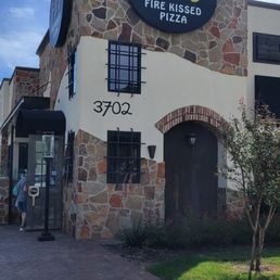 Exterior outside entrance of Firo Fire Kissed Pizza - Georgetown, Texas Exterior outside entrance of Firo Fire Kissed Pizza - Georgetown, Texas