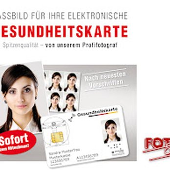 Foto Scene - Biometrisches Gesundheitskarte Foto - schnell, korrekt und ohne Termin im Fotostudio Foto Scene Berlin-Schöneberg - Photographers Near Me - Berlin, BE