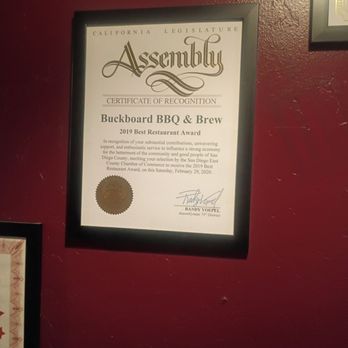 Buckboard's Barbecue & Brew - Award winning - New American Near Me - El Cajon, California Buckboard's Barbecue & Brew - Award winning - New American Near Me - El Cajon, California