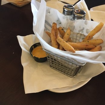 Cross Grain Brewhouse - Truffle fries and cheese - American Near Me - Boise, Idaho