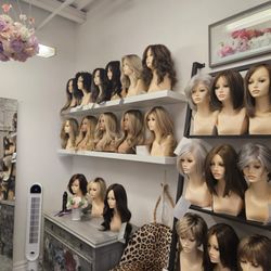 Toronto Wig Studio - Part of the wig selection