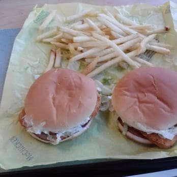 McDonald's - 2 McChicken Sandwiches with small fries - Fast Food Near Me - Hallandale, Florida McDonald's - 2 McChicken Sandwiches with small fries - Fast Food Near Me - Hallandale, Florida