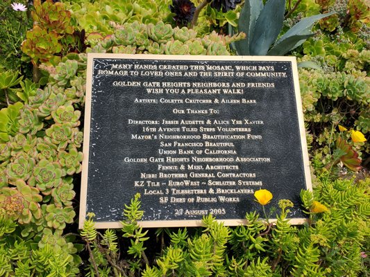 16th Avenue Tiled Steps by null