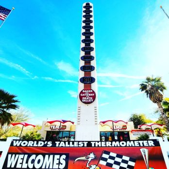 World's Tallest Thermometer - The World's Tallest Thermometer - Baker, CA - Landmarks & Historical Buildings Near Me - Baker, California World's Tallest Thermometer - The World's Tallest Thermometer - Baker, CA - Landmarks & Historical Buildings Near Me - Baker, California