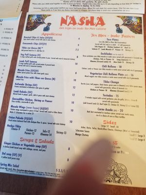 Menu photo 1 Nasha Bee Cave, TX