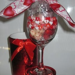 Jazzy Candy - Glass stemware filled with delicious Jazzy Candy bite size delights.