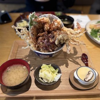 Tendon Kohaku - Aikaji tendon set - Japanese Near Me - Bellevue, Washington Tendon Kohaku - Aikaji tendon set - Japanese Near Me - Bellevue, Washington