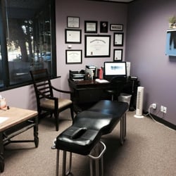 Covenant Chiropractic Clinic P.C.: Rebekah Nunn, DC - Dr. Nunn's office and adjusting room.