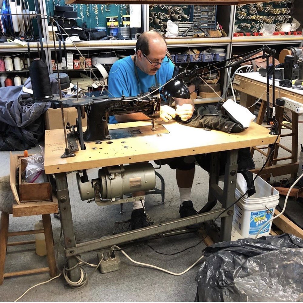 Outback Leather - Sewing in progress - Leather Goods Near Me - Laurel, Maryland Outback Leather - Sewing in progress - Leather Goods Near Me - Laurel, Maryland