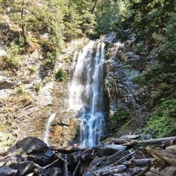 Sasquatch Provincial Park - Twin falls!