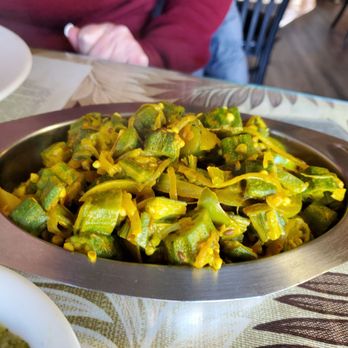 India Mahal Restaurant - Bhindi masala - okra...very good! - Indian Near Me - University Place, Washington India Mahal Restaurant - Bhindi masala - okra...very good! - Indian Near Me - University Place, Washington