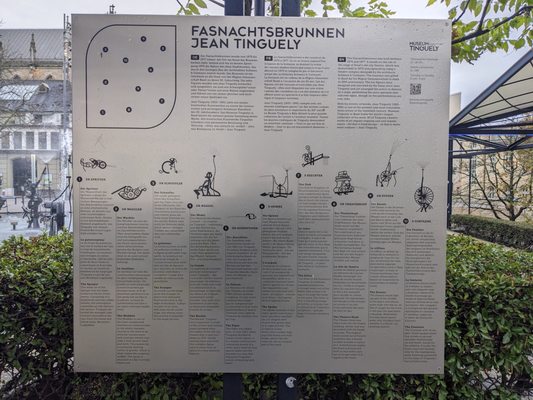 Tinguely Fountain by null