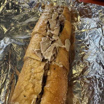John's Roast Pork - Split into 4 so we can all try it - with sharp Provolone cheese - Sandwiches Near Me - Philadelphia, Pennsylvania John's Roast Pork - Split into 4 so we can all try it - with sharp Provolone cheese - Sandwiches Near Me - Philadelphia, Pennsylvania
