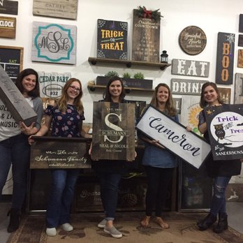 Board & Brush - So much fun for a Saturday night!!! Lisa (our table Assisstant was AWESOME!) - Paint & Sip Near Me - Cedar Park, Texas