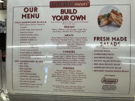 Menu photo 2 Edwards Meats Wheat Ridge, CO Menu photo 2 Edwards Meats Wheat Ridge, CO