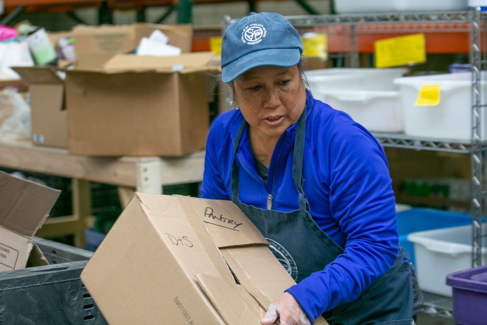 St Vincent de Paul Food Pantry - social services organization in Madison, WI