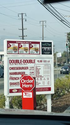 Menu photo 3 In-N-Out Burger Azusa, CA Menu photo 3 In-N-Out Burger Azusa, CA