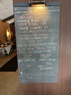 Menu photo 1 Kingfisher Durand, WI